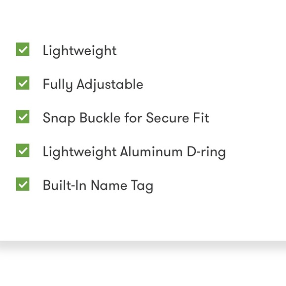 Arcadia Lightweight Dog Collar - Picture 5 of 5